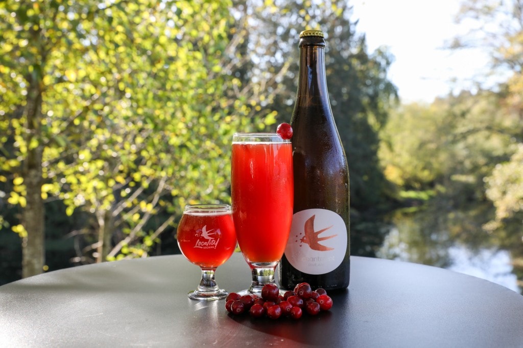 Locality Brewing's Cranberry Enchantment Sparkling Ale, Langley, Langley Ale Trail